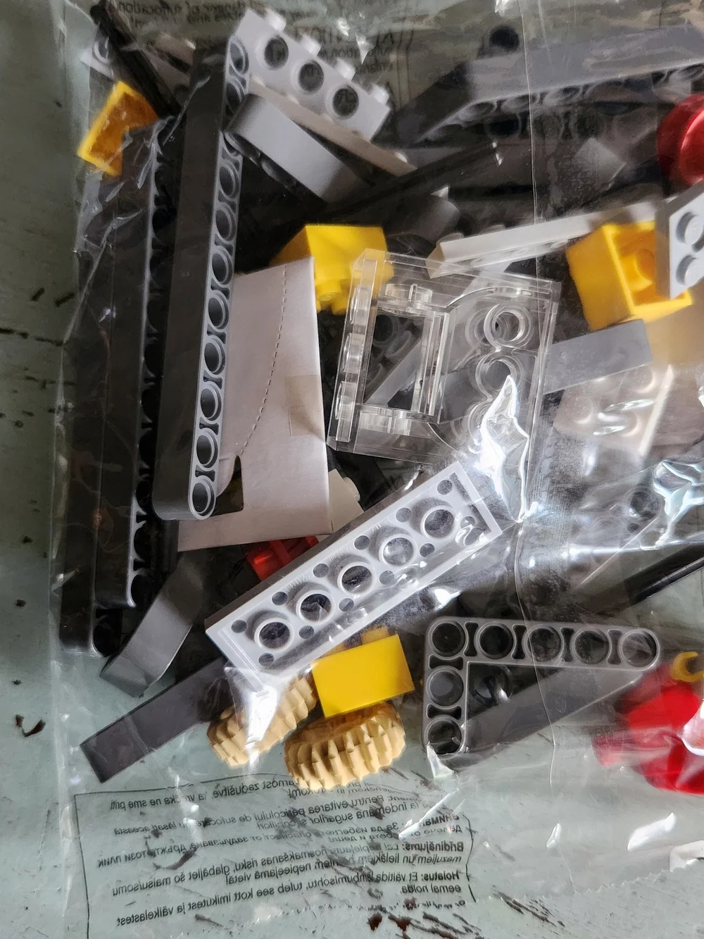Lego Mindstorms Parts Bag